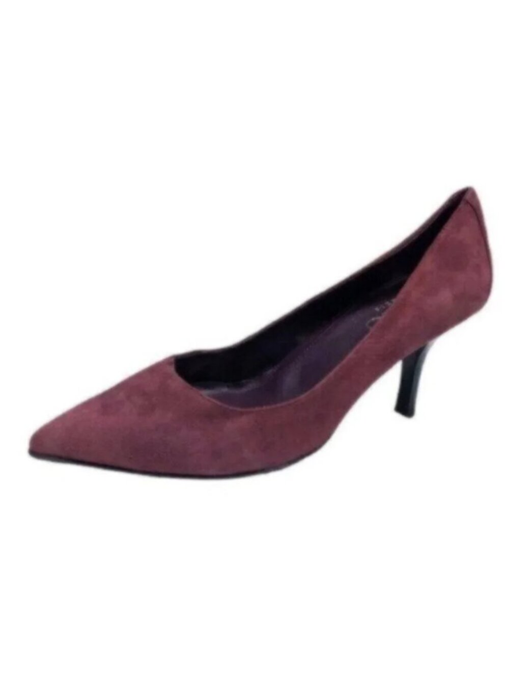 BCBG Paris Maroon Suede Heels Size 9B